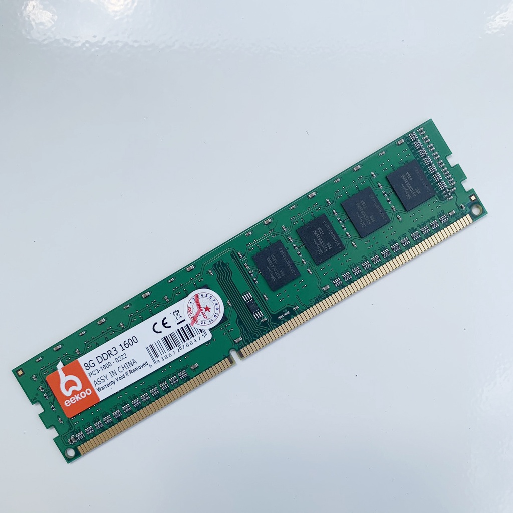 Ram PC Eekoo DDR3 4gb, DDR3 8gb bus 1600, DDR4 4GB-8GB bus 2666 New 100% BH 3 Năm