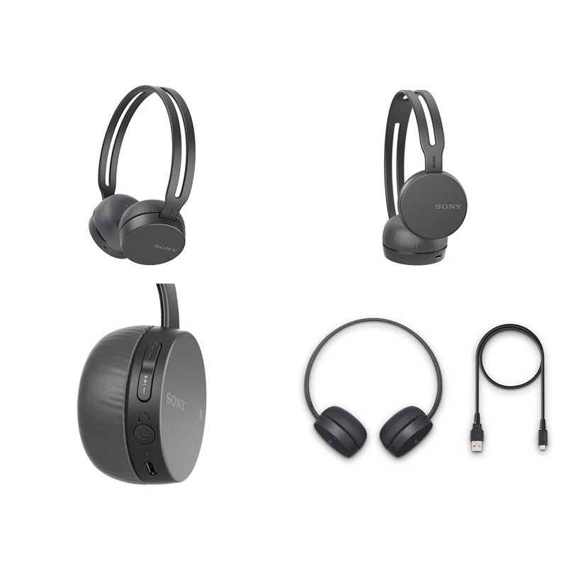 Tai Nghe Bluetooth Chụp Tai Sony WH-CH400 Hàng Chính Hãng Bảo Hành 12 Tháng