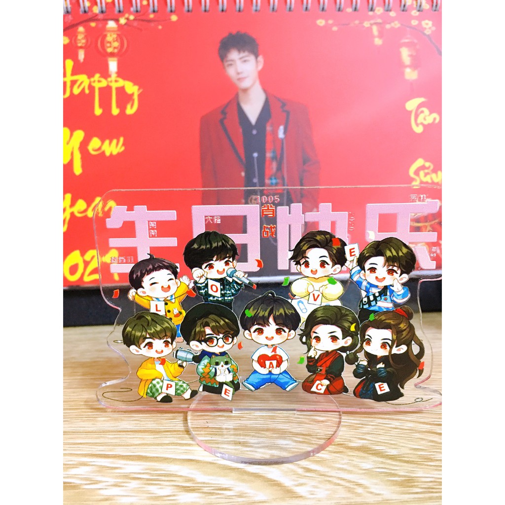 [CÓ SẴN] Standee mini mẫu mới nhất Bác Quân Nhất Tiêu