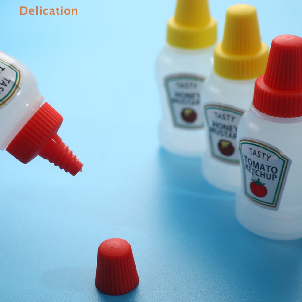 Bộ 4 Lọ Đựng Cà Chua / Nước Sốt Mini 25ML Tiện Dụng