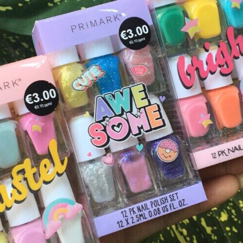 Set sơn móng tay an toàn cho bé gái