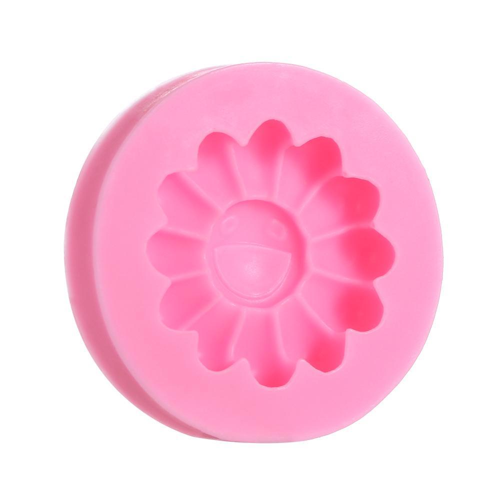 1 Khuôn Silicone Hình Hoa Hướng Dương Làm Trang Sức DIY