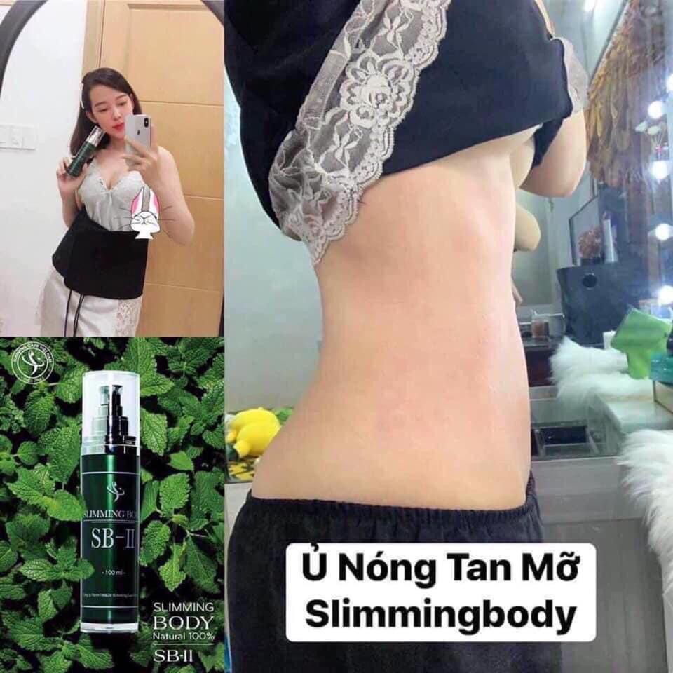 Tinh Dầu Ủ Nóng Tan Mỡ Bụng Đùi Săn Da Slimming Care Slimming Body (100ml)