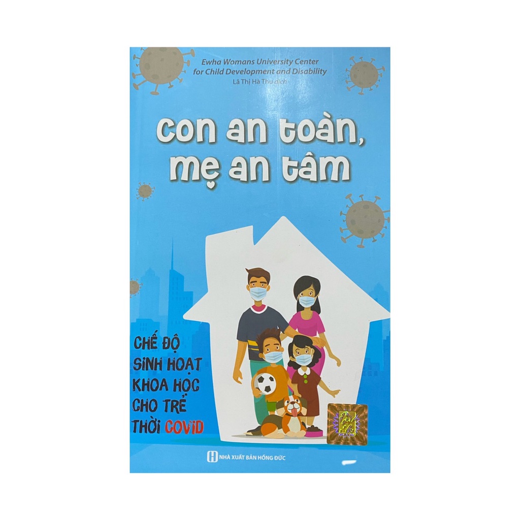 Sách - Con an toàn mẹ an tâm ( Tặng 1 thiệp ngẫu nhiên )