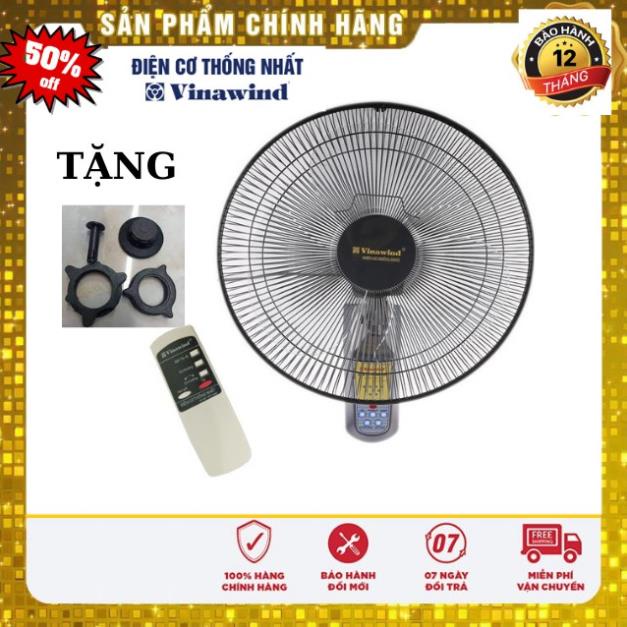 Quạt Treo Tường Vinawind QTT400X-HĐ -Có điều khiển từ xa, sải cánh 40cm - Điện Cơ Thống Nhất-BH 12T