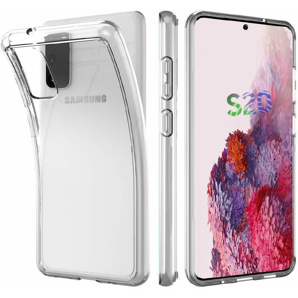 Ốp điện thoại gel TPU mềm trong suốt cho Samsung Galaxy S20 S20 Plus S20 Ultra