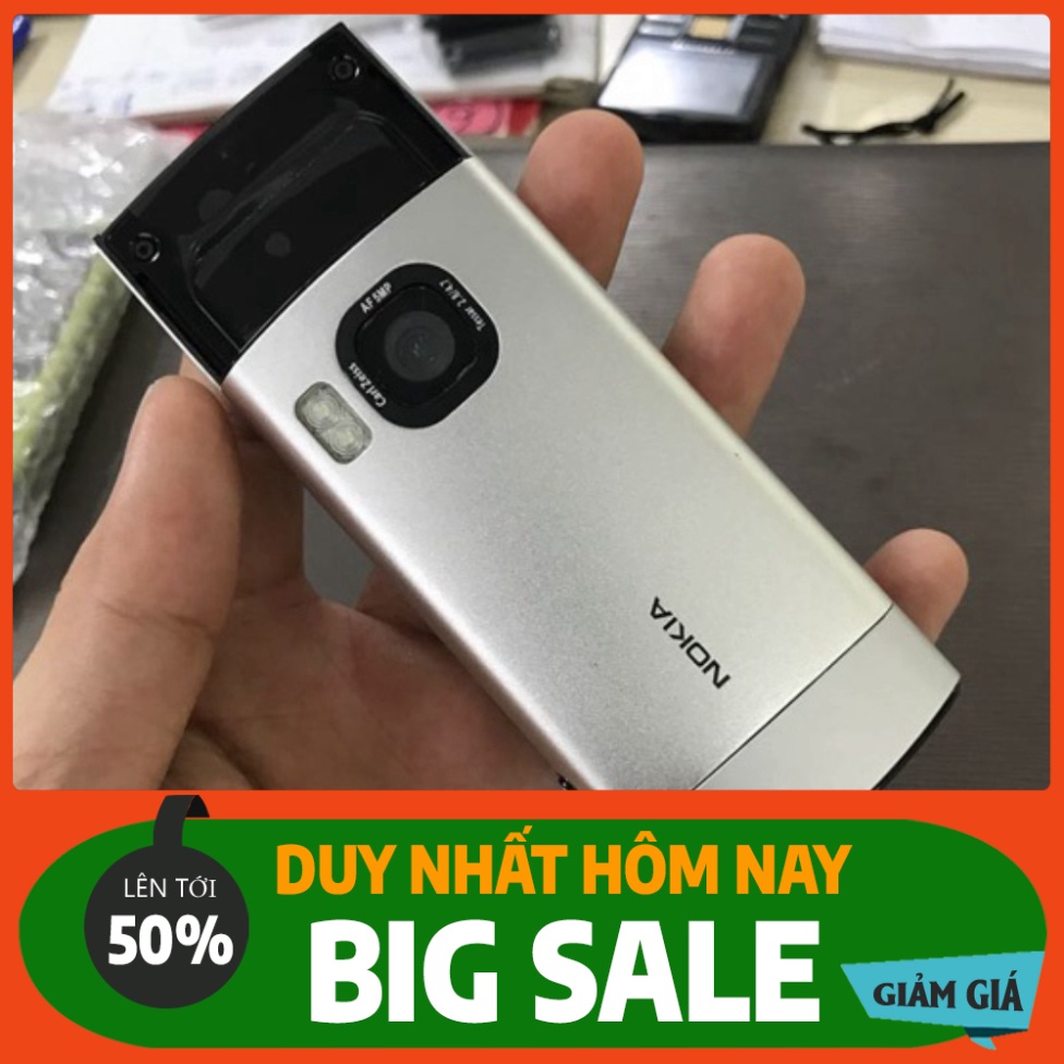 NGÀY VÀNG Điện Thoại Nokia 6700S Nắp Trượt Chính Hãng Mỏng Vỏ Nhôm Nhẹ NGÀY VÀNG