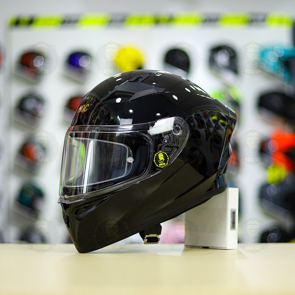 Nón Fullface ROC 01 Đen Bóng