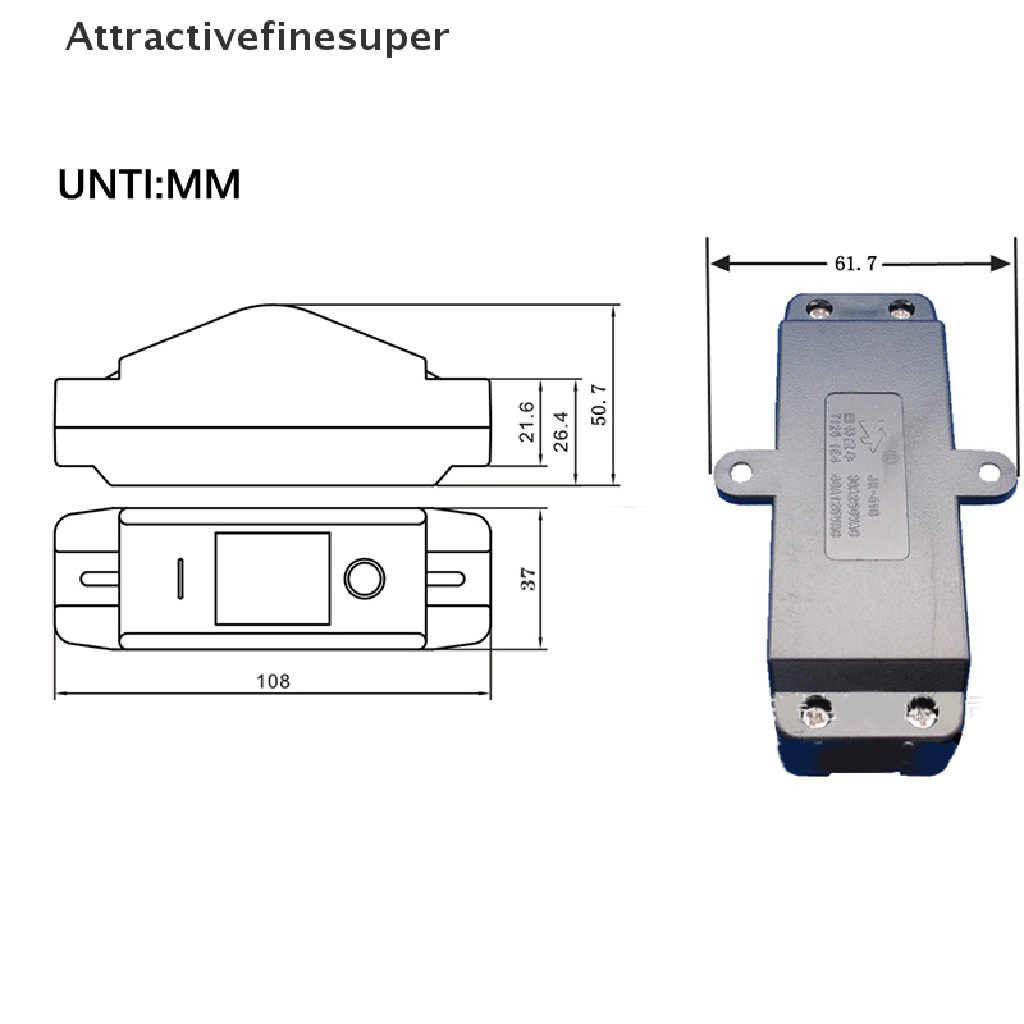 Công Tắc ON / OFF JR-618 2 Cổng Chống Nước Chịu Nhiệt Độ Cao