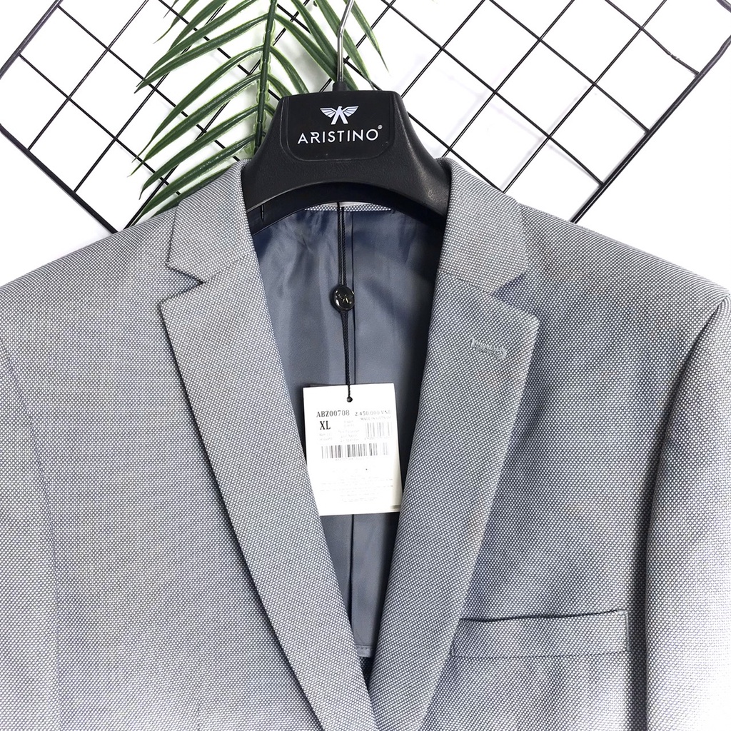 ( Xả kho  )Áo blazer nam, áo vest  Aristino from ôm túi nắp giả  ABZ00708