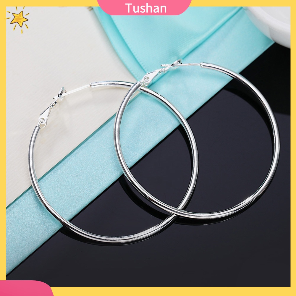 Cặp khuyên tai khoen tròn sành điệu cho nữ