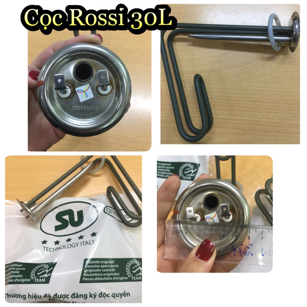 Ruột đốt thay thế cho Bình nóng lạnh ROSSI 30L