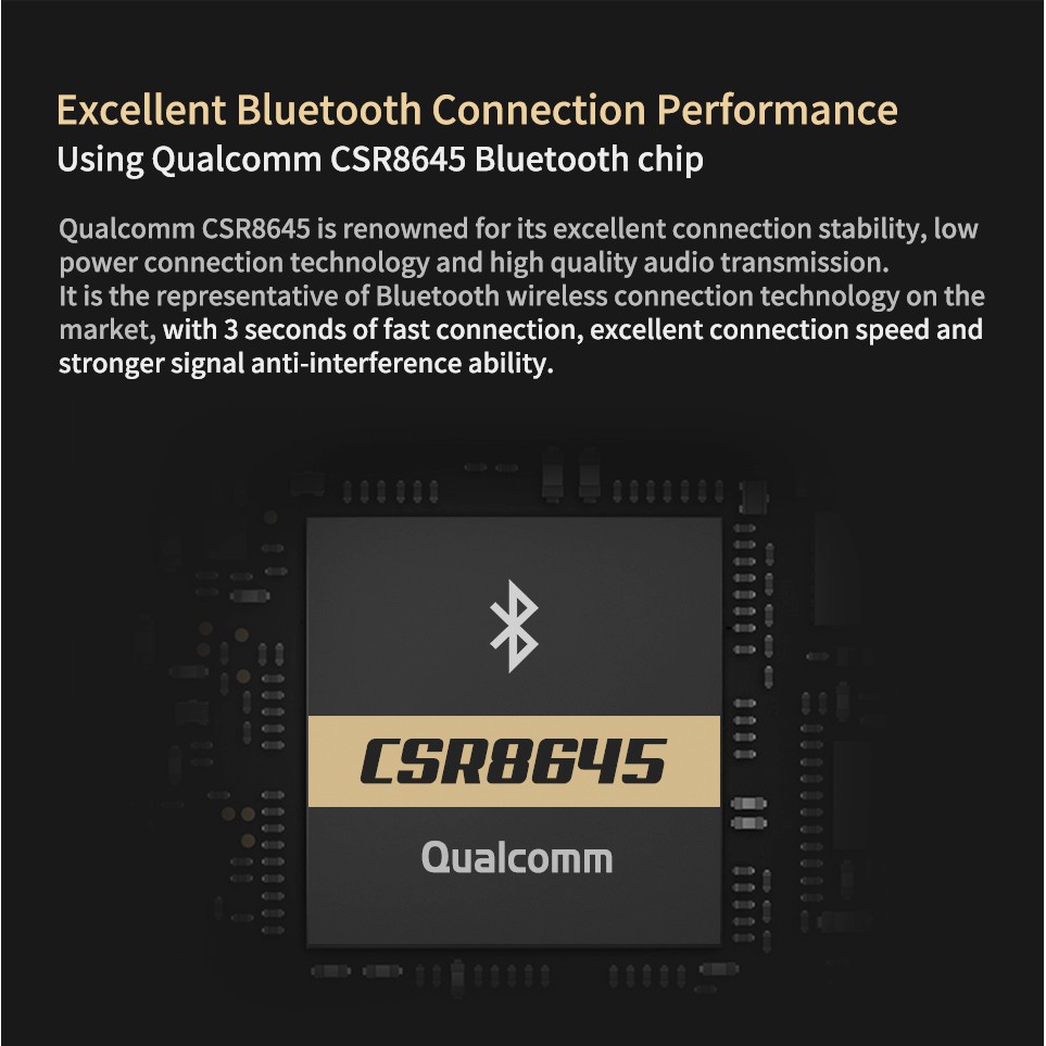 Cáp tai nghe bluetooth 4.2 KZ ZS10 BA10 cho KZ ZST/ ZS10/ ZS6/ ES4/ ZS5