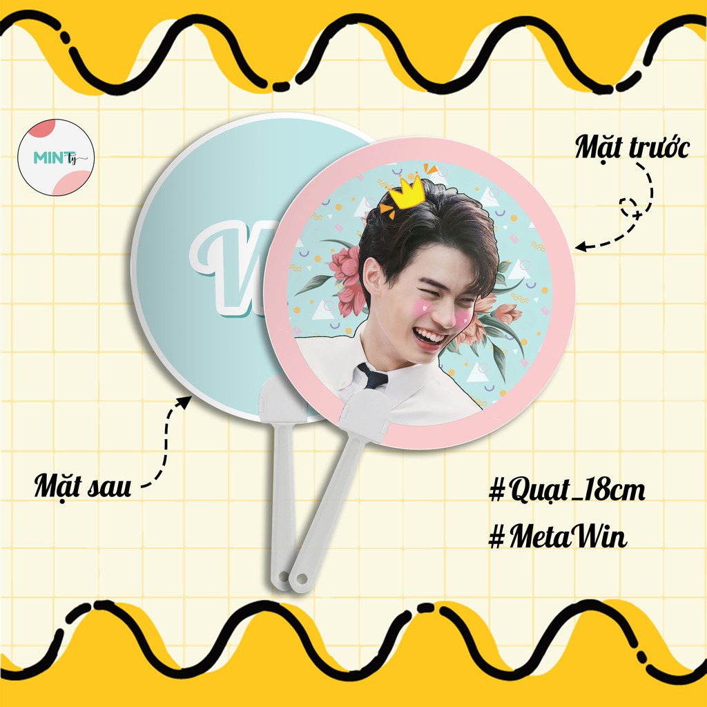 Quạt tròn BrightWin 18cm