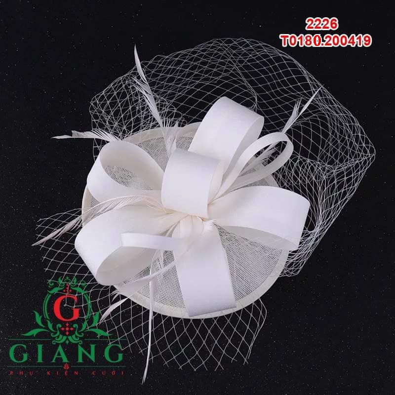 Mũ cô dâu thời trang mới