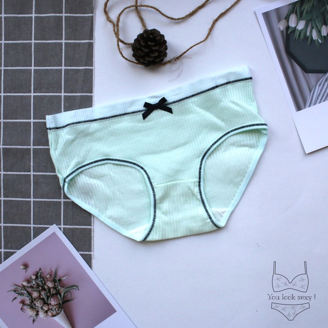 [Mã WASTDEP giảm 5K đơn bất kì] Quần lót tăm nơ kháng khuẩn dành cho nữ QLU2 | BigBuy360 - bigbuy360.vn