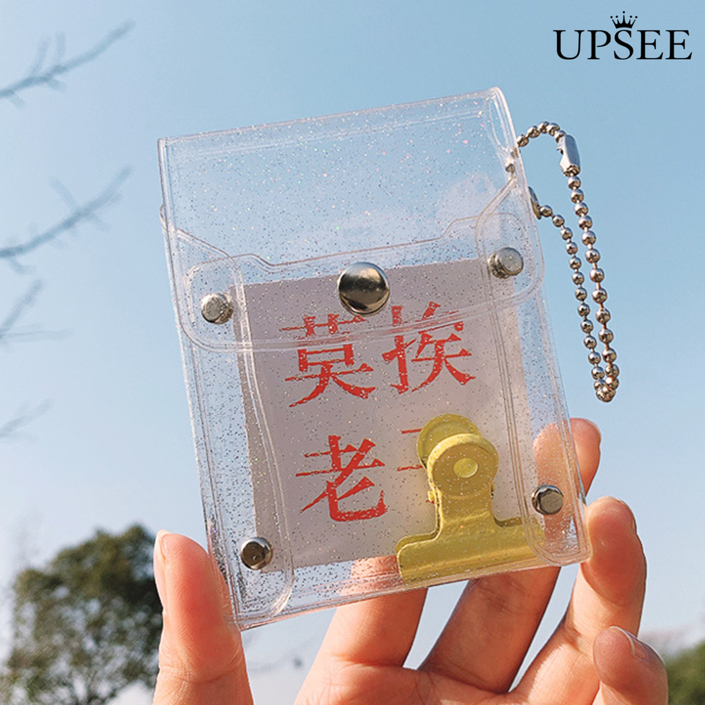 Ví Đựng Thẻ Mini Bằng Pvc Trong Suốt Siêu Nhẹ Cho Nữ | BigBuy360 - bigbuy360.vn