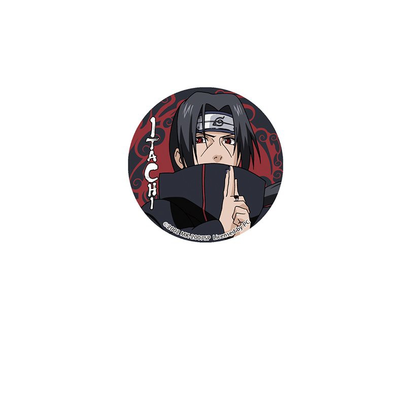 Huy hiệu IN HÌNH Naruto Sasuke anime chibi dễ thương tiện lợi