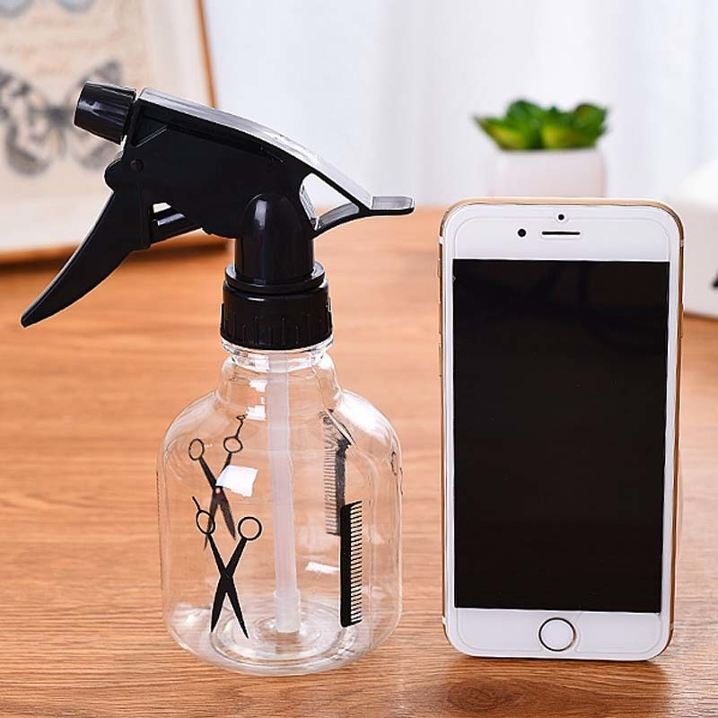 Bình Xịt Nước 250ml Bằng Nhựa Trong Suốt Đa Năng Có Thể Tùy Chỉnh