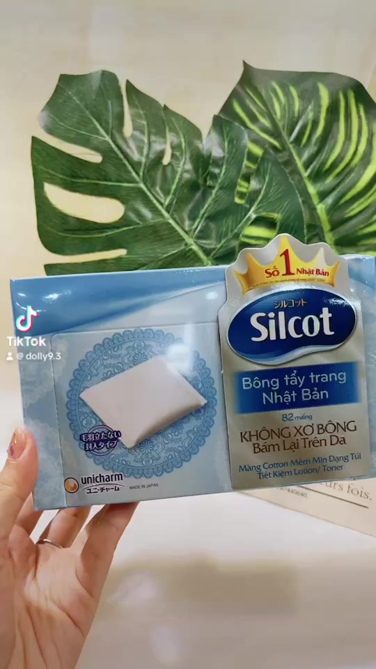 Bông Tẩy Trang Silcot 82 miếng [ mẫu mới] | BigBuy360 - bigbuy360.vn