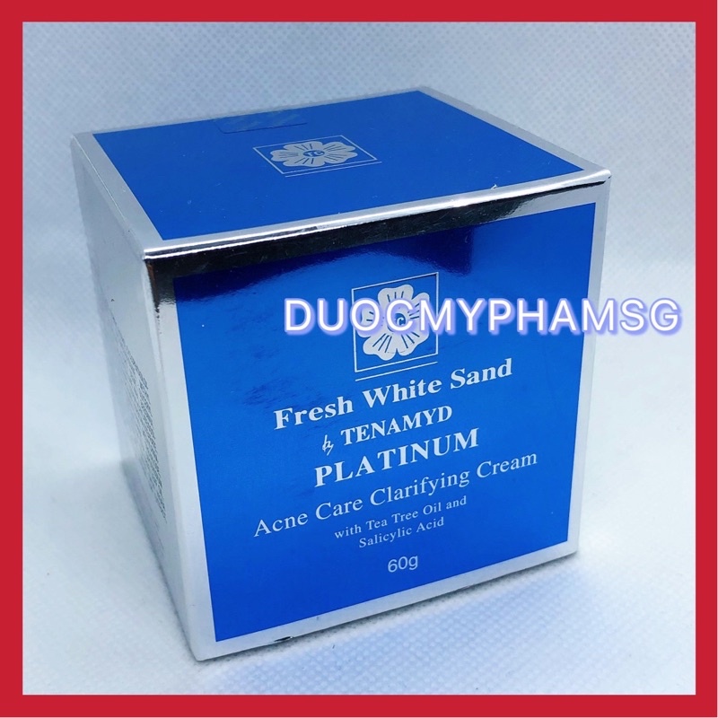 Kem dưỡng đanh cho da mụn Fresh white Sand Tenamyd Platinum