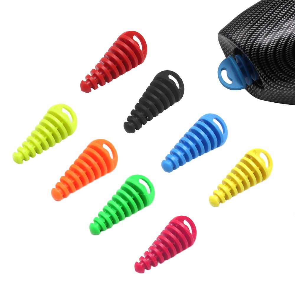 Nút bịt giảm thanh ống pô xả cho xe mô tô 15mm - 38mm