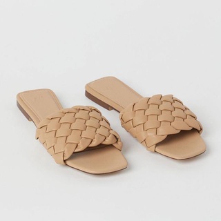 Dép đan cói be HM 963951 +2.2% shopee