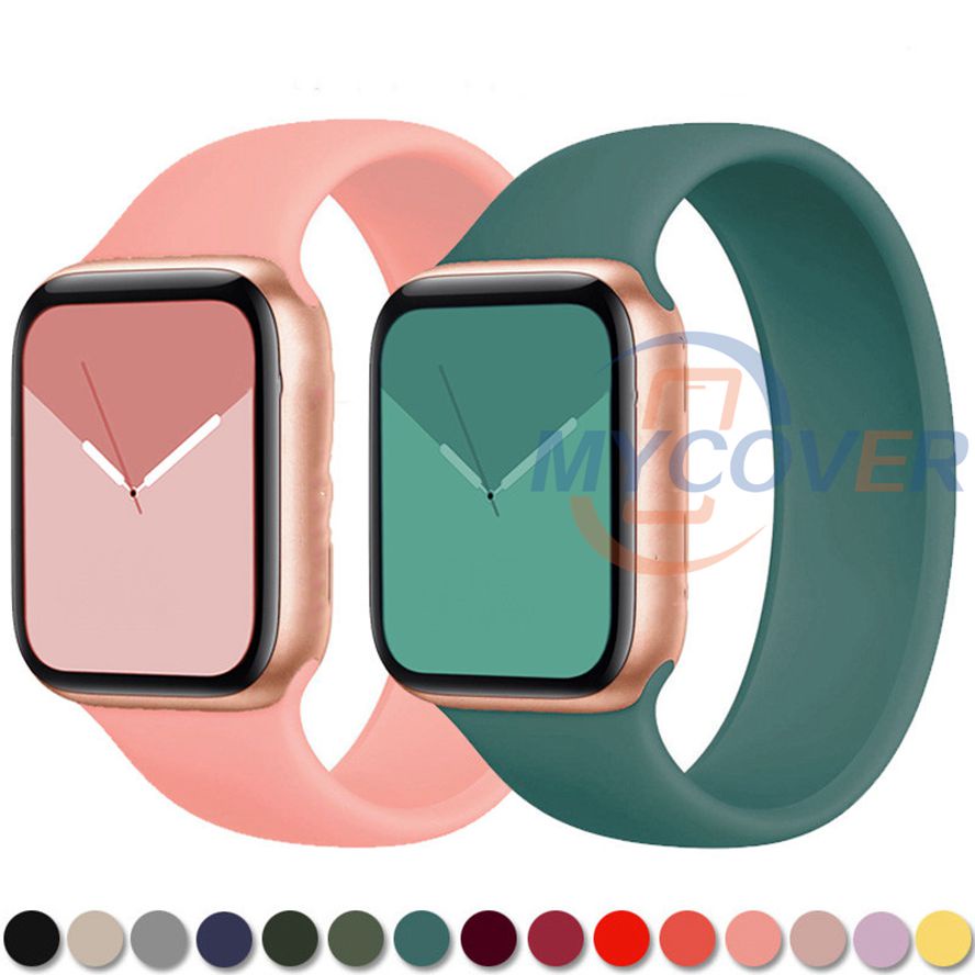 Dây Đeo Đồng Hồ Co Giãn Dành Cho Dòng Đồng Hồ Thông Minh Ultra 8 7 6 SE 5 4 3 2 1 49mm 45mm 41mm 44mm 40mm 42mm 38mm