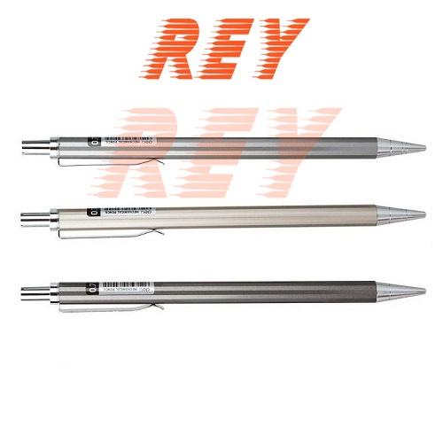 [Giao hoả tốc] Bút chì bấm thân kim loại DELI ngòi 0.7mm 6491