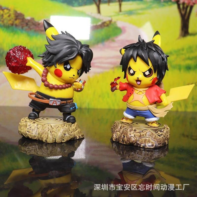 Đồ trang trí Pikachu Cosplay One Piece Luffy Ace Cho Trẻ Em