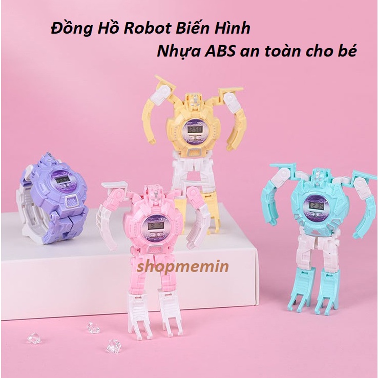 [SIÊU HÓT] Đồng Hồ Điện Tử Trẻ Em Biến Hình Robot siêu ngầu , Mẫu mới nhất