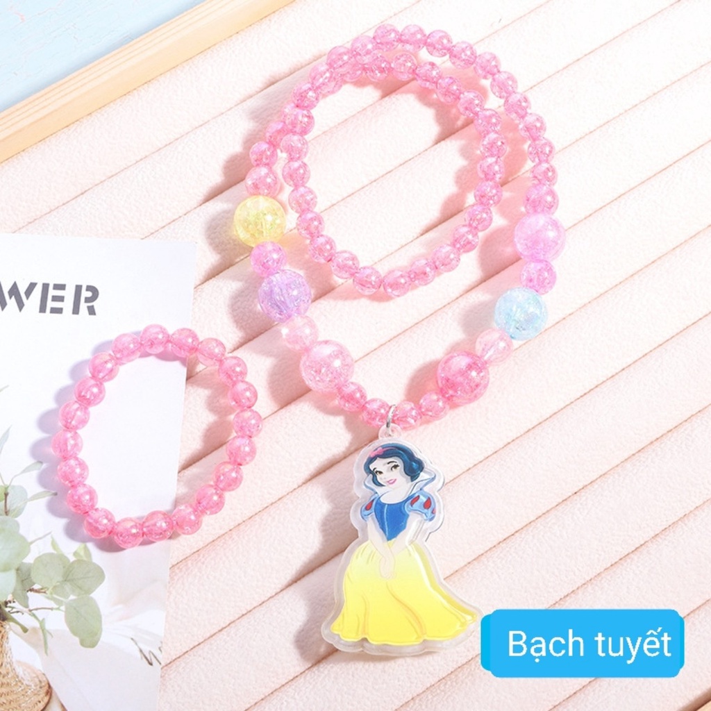 Vòng cổ công chúa phát sáng cho bé gái