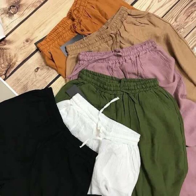 Quần ống sớ, Quần ống rộng, Quần culottes dáng dài chất đũi đẹp, thoáng mát, dễ chịu | WebRaoVat - webraovat.net.vn