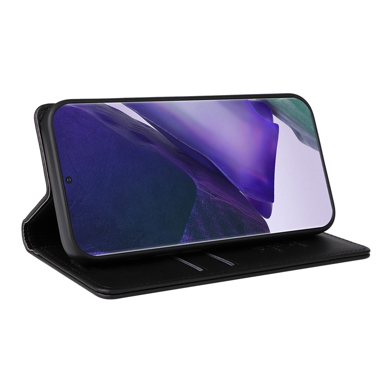 Ốp Điện Thoại Da PU Nắp Gập Từ Tính Kiểu Ví Sang Trọng Cho Samsung Galaxy Note20 Ultra Note10 + Note10 S10 Lite Note9 A30 A20 A10 M10