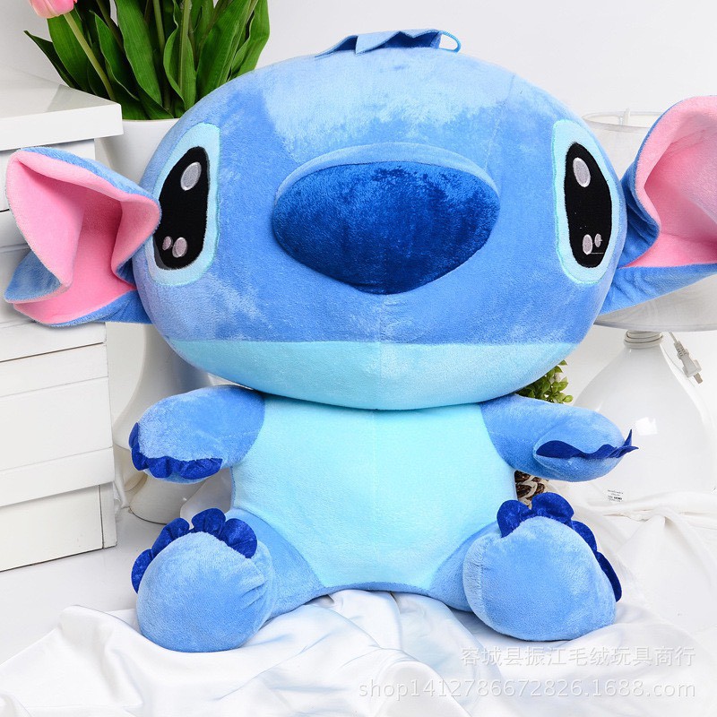 Gấu Bông Stitch FREESHIP Stitch Xanh Mềm Mịn Đáng Yêu - Gối Ôm Hàng Nhập Khẩu