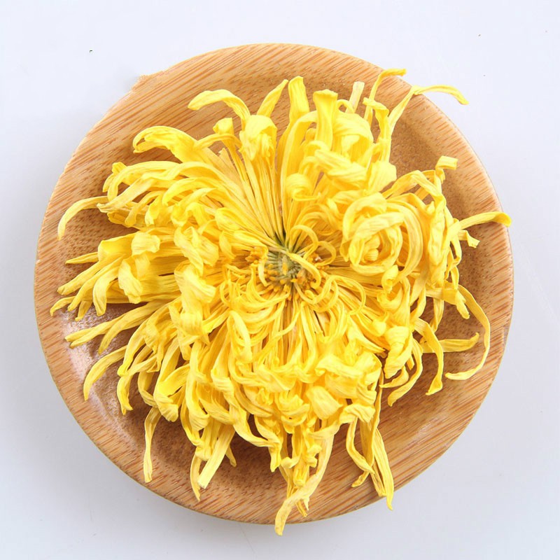 Trà Hoa Cúc Vàng Sấy Khô Nguyên Bông Hàng Loại Hảo Hạng Thơm Tự Nhiên Hộp 50g