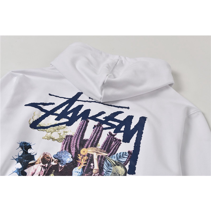 Áo hoodies Stussy thiết kế thời trang phong cách cặp đôi
