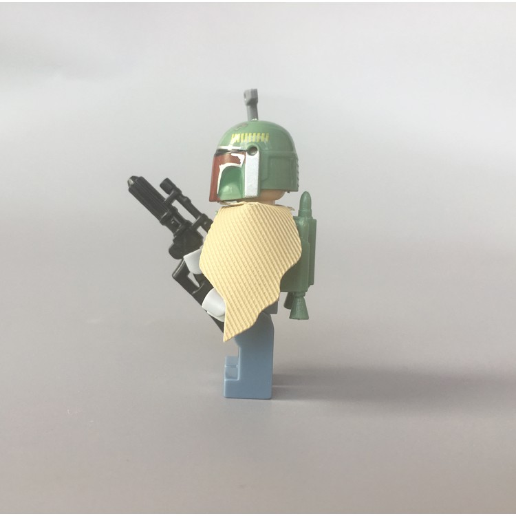 Mô hình play nhân vật Star wars boba fett độc đáo vui nhộn