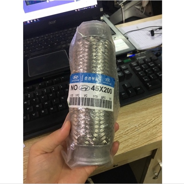 Ống xả mềm / ruột gà phi 45MM dài 200 / 300MM