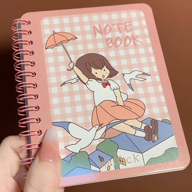 Bảng phấn mắt MAFFICK Notebook hình quyển vở nhũ lì   ☘️ Bảng phấn mắt thiết kế lạ mắt quyển sổ NOTEBOOK