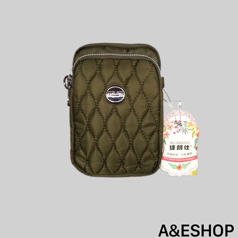 Túi Xách Nữ Mini Đeo Chéo Vải Dù Đựng Điện Thoại Cao Câp -A&ESHOP 999898