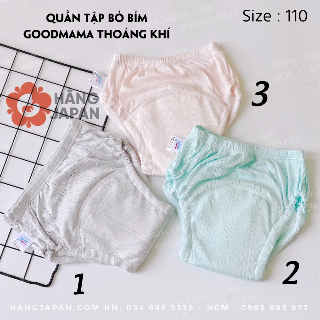 Quần bỏ bỉm Goodmama  size 90/110/110