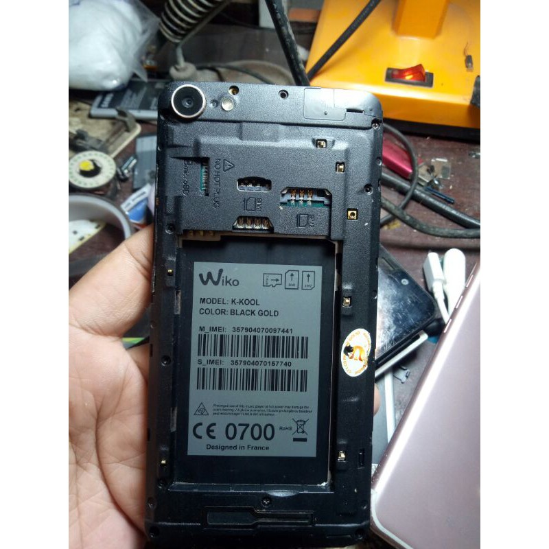 xác điện thoại wiko k-kool