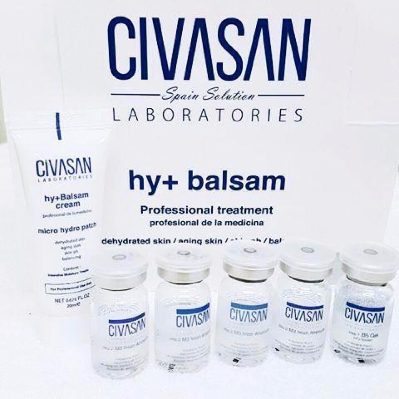 Set Dưỡng Cấp Ẩm Căng Bóng Da Civasan Hy+ Balsam