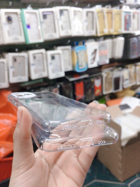 ỐP LƯNG VESCENT CỨNG TRONG VIỀN CAM BẢO VỆ IPHONE 11 / 11 PRO