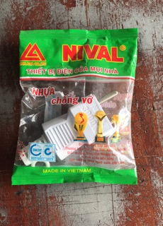 Phích cắm chịu tải cao 16A-3000W Nival