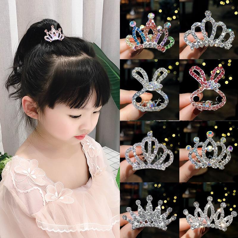 Vương Miện Cài Tóc Kiểu Công Chúa Dễ Thương Cho Bé Gái