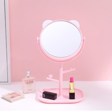 Gương trang điểm để bàn tiện lợi, dễ thương Jelishop