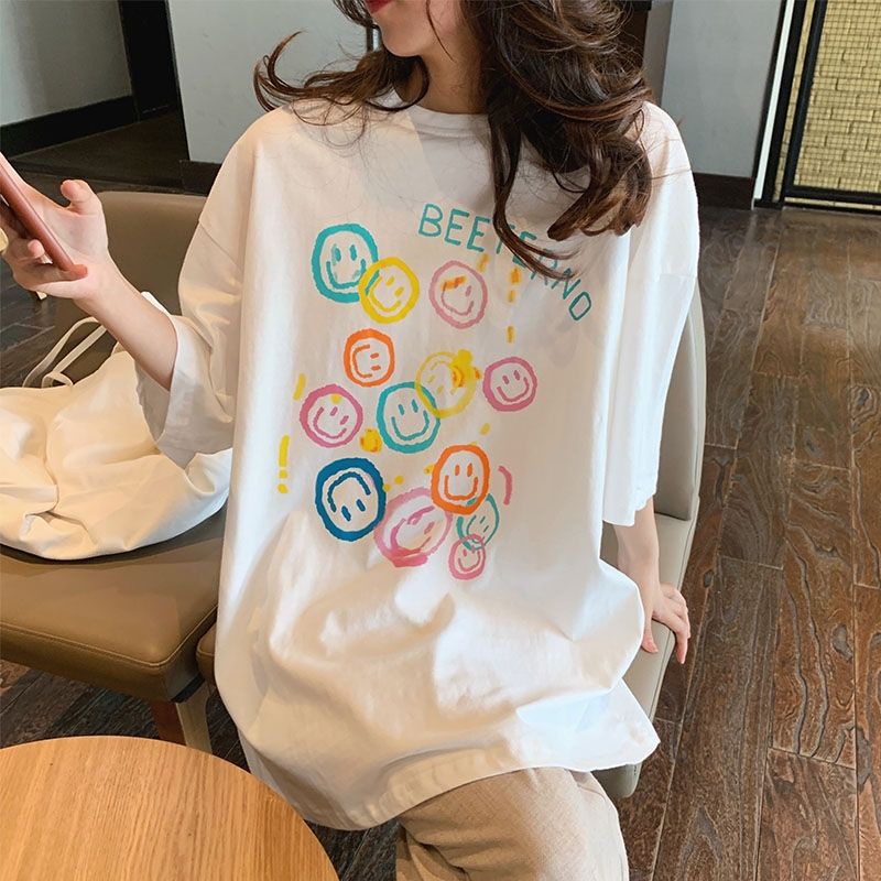 Áo thun tay lỡ nam nữ, áo phông unisex form rộng chất cotton mát mịn thấm hút mồ hôi in hình AKA