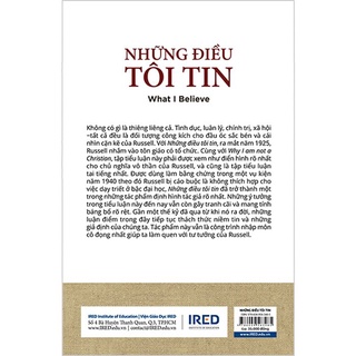 Sách - Những Điều Tôi Tin